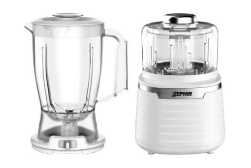 ZEPHIR FULL MIX 2 IN 1 FRULLATORE TRITATUTTO XL 1000W BIANCO
