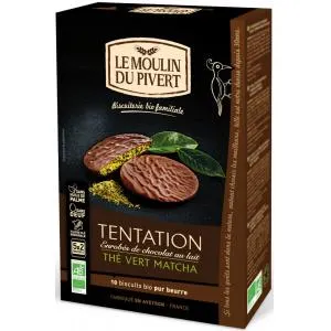 TENTATION AL TE' VERDE MATCHA RICOPERTI CON