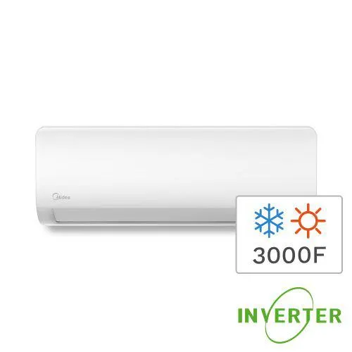 Aire Acondicionado Split Inverter Frío/Calor Midea 3000F 3500W MSAGII-12H-01E