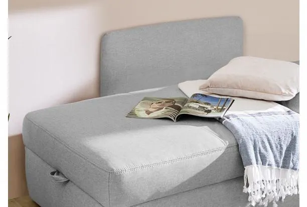 Rozkladacie kreslo Youngster, svetlo šedá tkanina