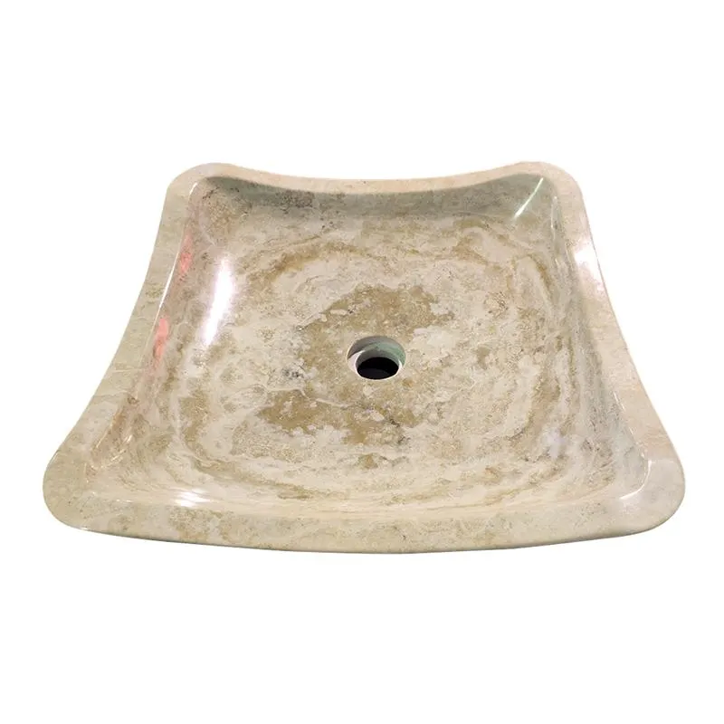 Ovalin Toulouse Vanitorio Encimera Crema