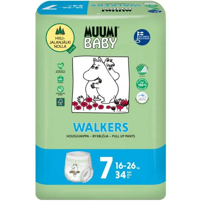 Muumi Baby Pants housuvaippa 7 - 34 kpl 16-26 kg