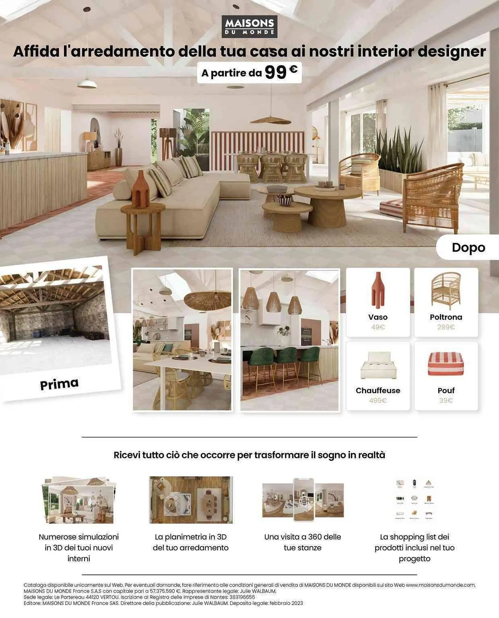 Volantino Maisons du Monde da 20 febbraio a 31 dicembre di 2023 - Pagina del volantino 40