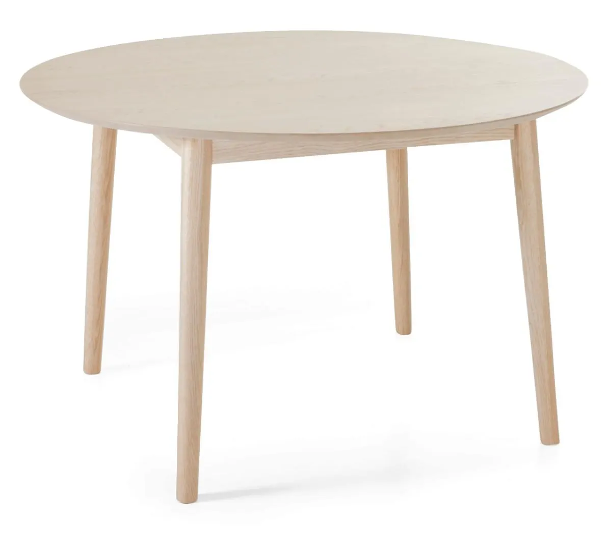 TUULI-ruokapöytä 115 x 115 cm Valkokäsitelty