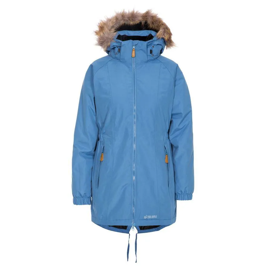 Trespass Womens Fleece Lined Parka Jacket Celebrity