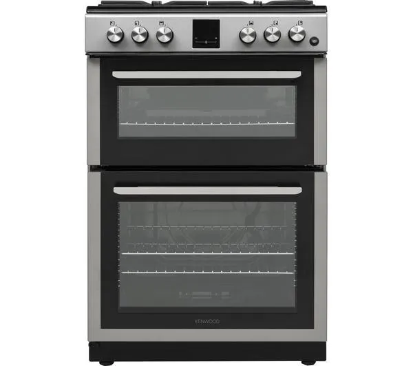 KENWOOD KTG606S22 60 cm Gas Cooker - Silver