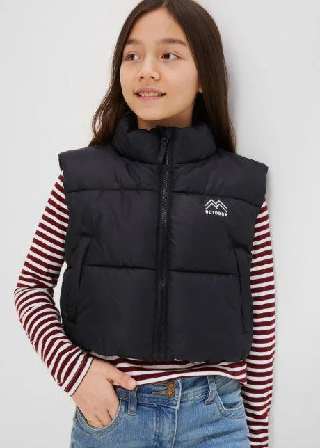Gilet cropped