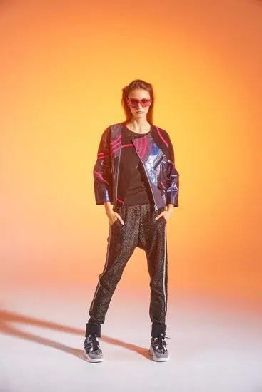 Custo Barcelona Oro Graphic - Chaquetas