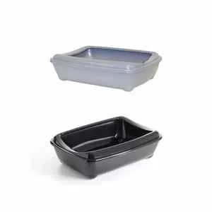 Rimmed Cat Litter Tray
