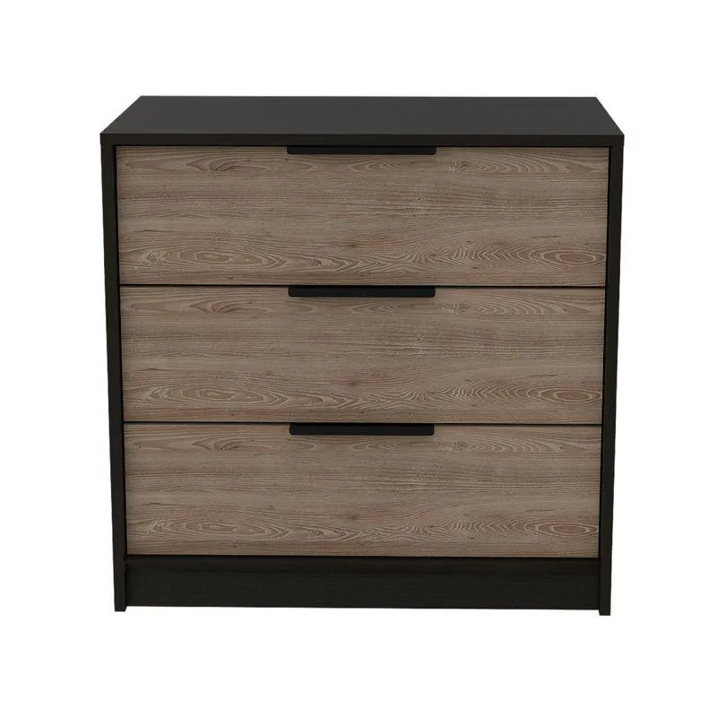 Comoda Kaia 3 Cajones Wengue/Miel