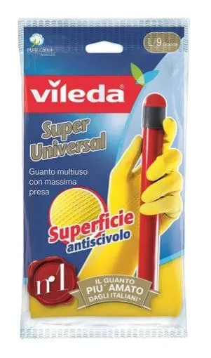 VILEDA GUANTI ANTISCIVOLO UNIVERSALI GRANDI