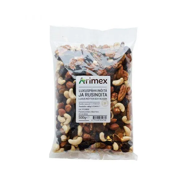 LUXUSPÄHKINÄ&RUSINA 500g