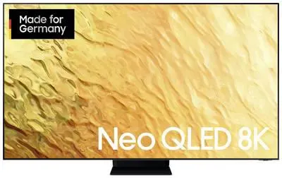 Samsung GQ75QN800B QLED TV 189 cm 75 inch EEC G (A - G) DVB-T2, DVB-C, DVB-S2, 8K, Smart TV, Wi-Fi, PVR ready, CI+ Silve