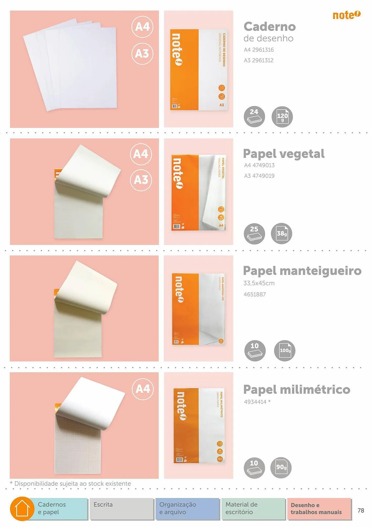 Folheto Folheto Note! de 3 de outubro até 31 de julho 2023 - Pagina 76