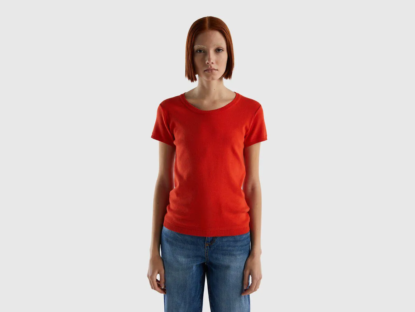 Maglia a manica corta in 100% cotone