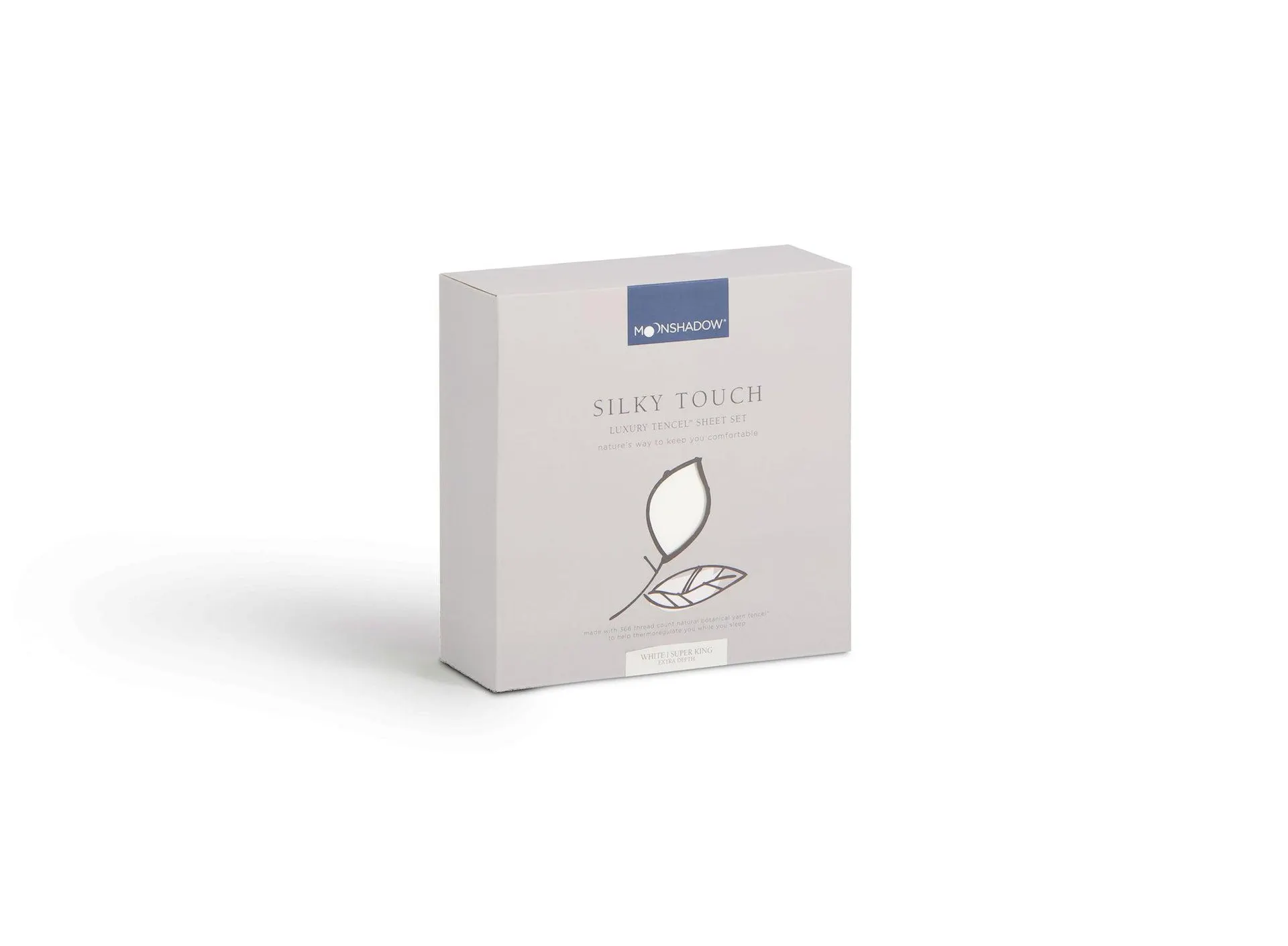 Protect-A-Bed Silky Touch Sheet Set King Single White