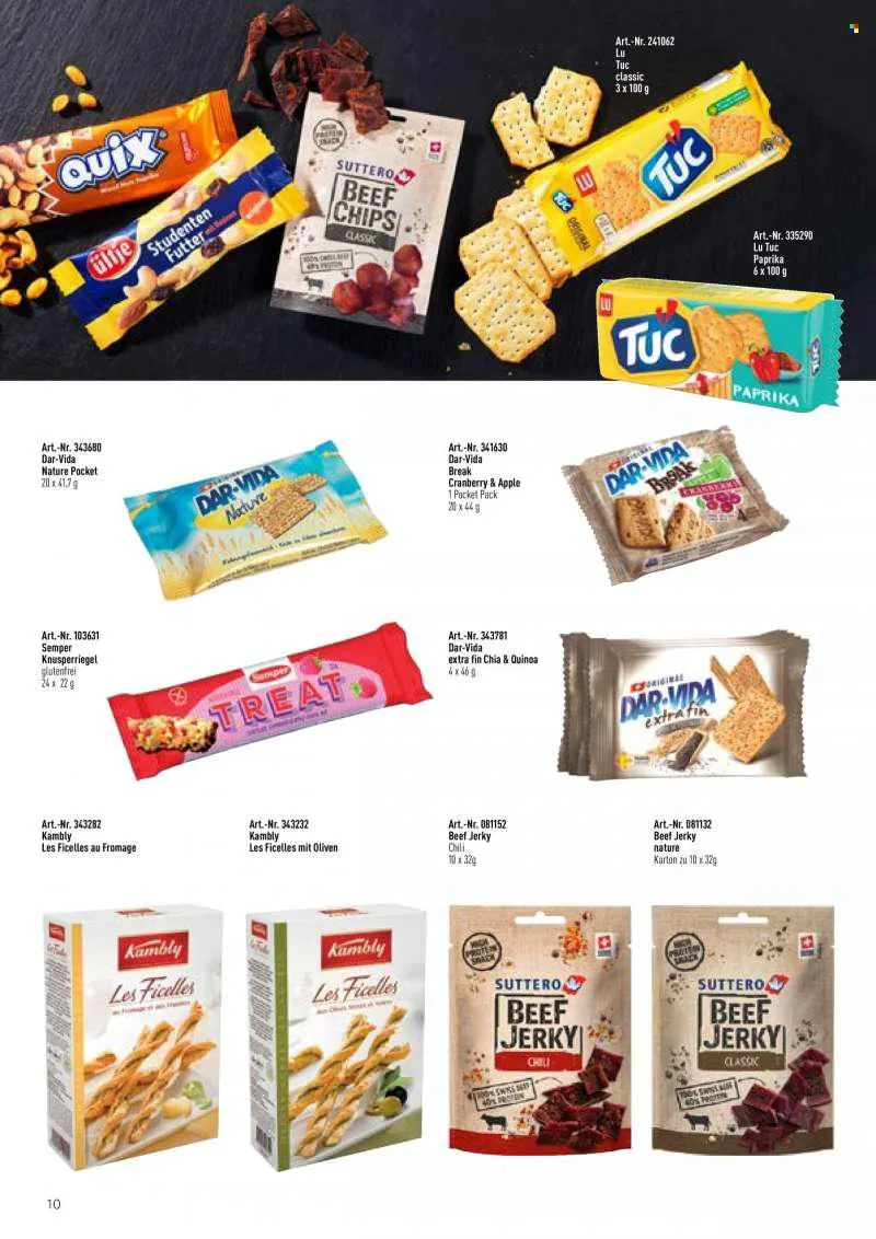 Prospekte TransGourmet von 11. Mai bis 11. Mai 2024 - Prospekt seite 10