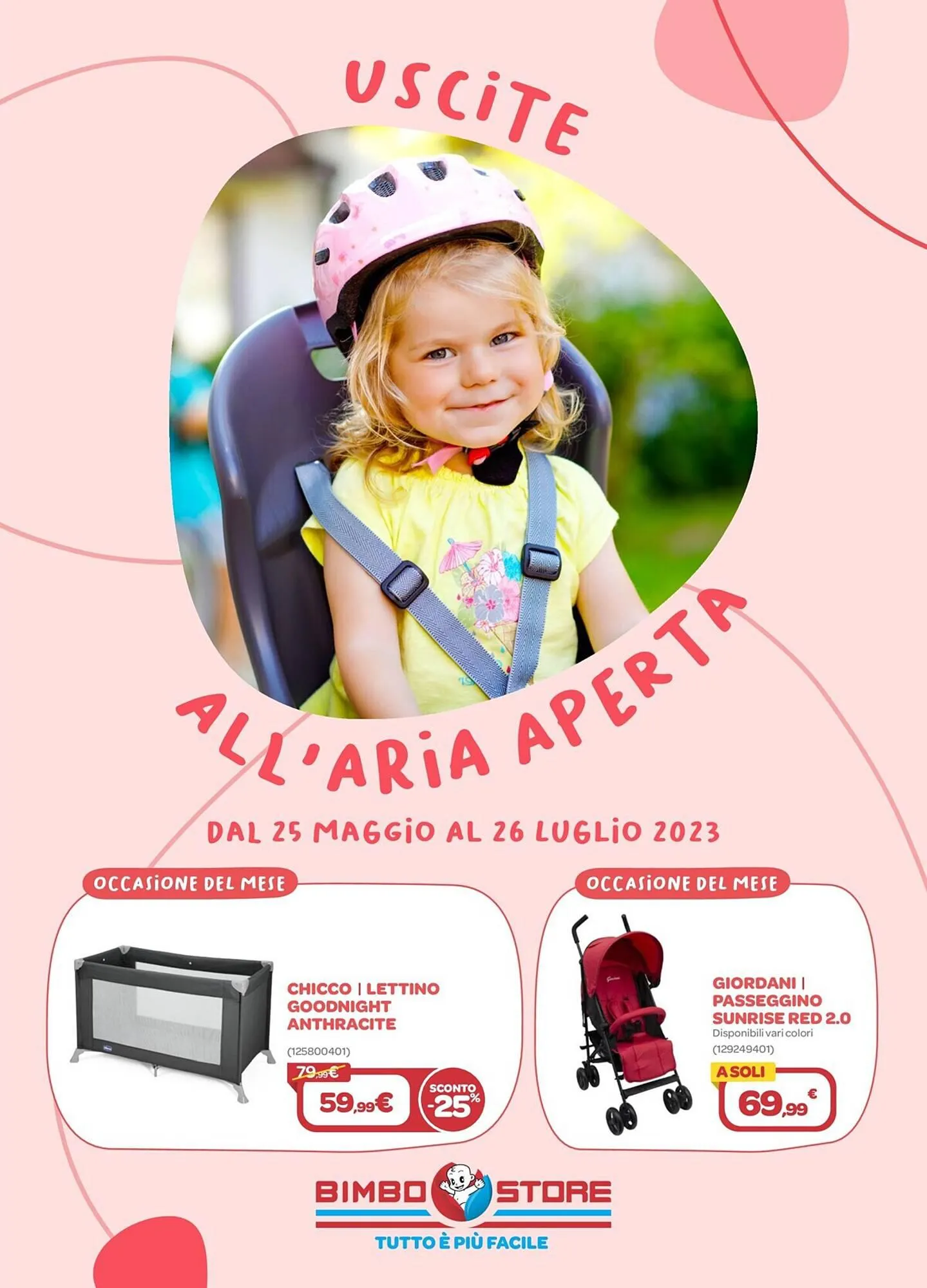 Volantino Bimbo Store da 25 maggio a 26 luglio di 2023 - Pagina del volantino 1