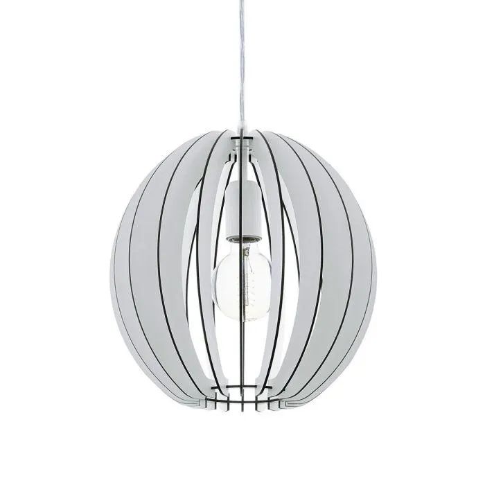 EGLO RIIPPUVALAISIN COSSANO 30 CM VALKOINEN