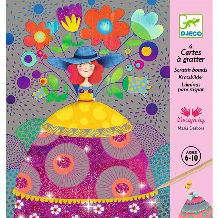 Beautiful Ball Dresses Scratch Cards