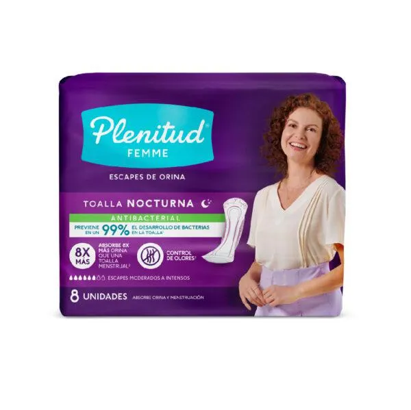 30241473 Toalla Nocturna Plenitud Femme X8