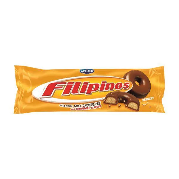 FILIPINOS CARAMEL SUKLAAKEKSI 128g