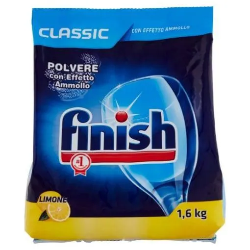 FINISH ECORICARICA POLVERE EFFETTO AMMOLLO AL LIMONE 1,6 KG