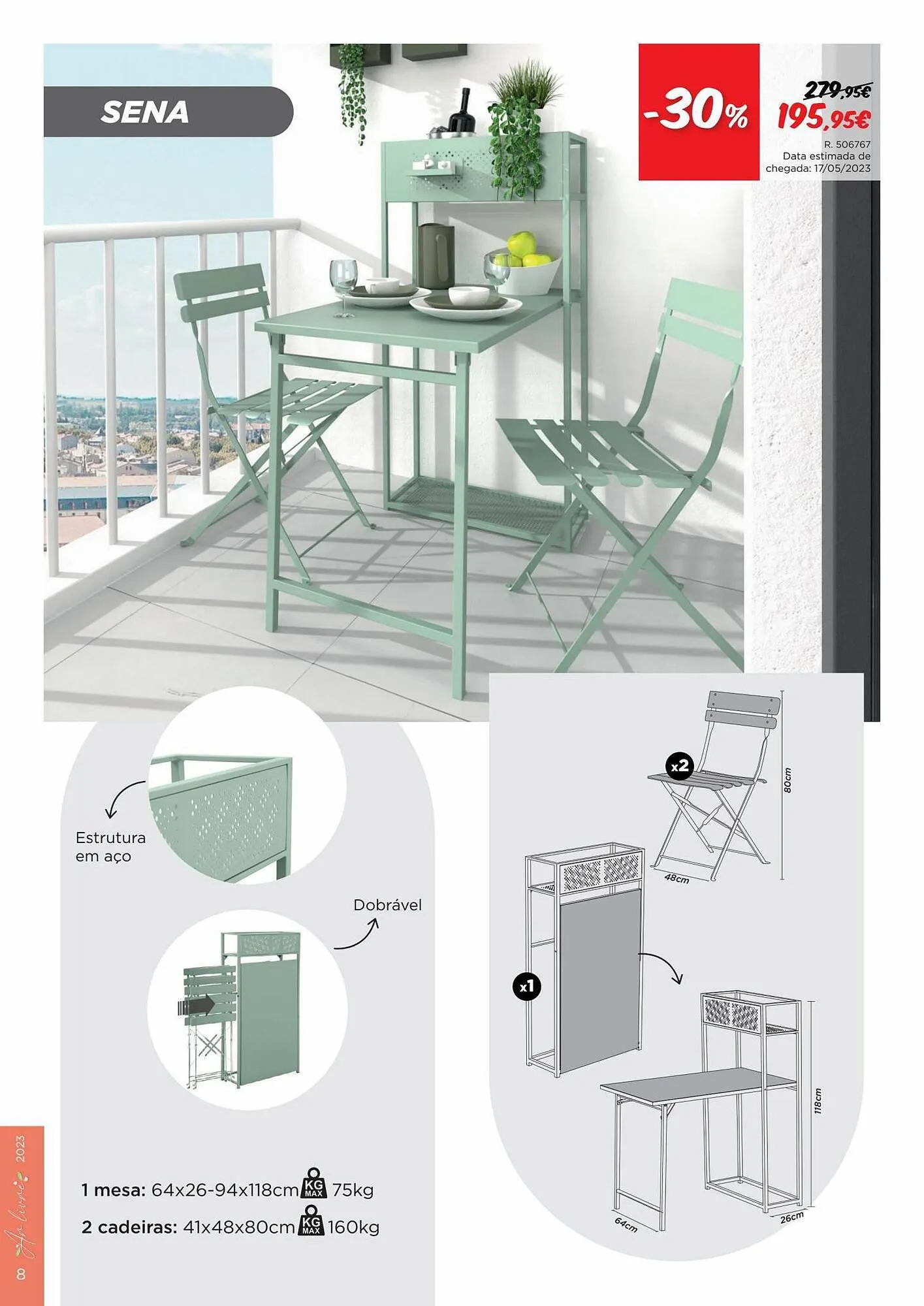 Folheto Folheto Espaço Casa de 26 de abril até 31 de agosto 2023 - Pagina 8