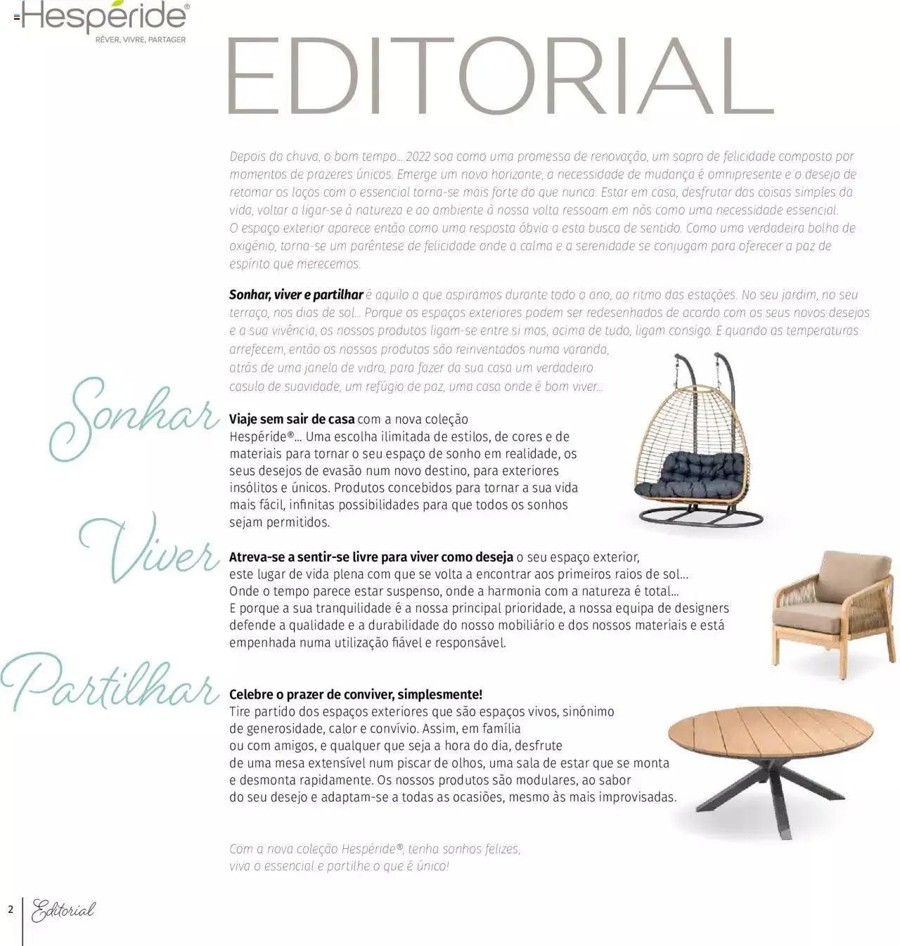 Folheto Hôma - Catálogo Hespéride 2022 de 2 de junho até 31 de dezembro 2023 - Pagina 2