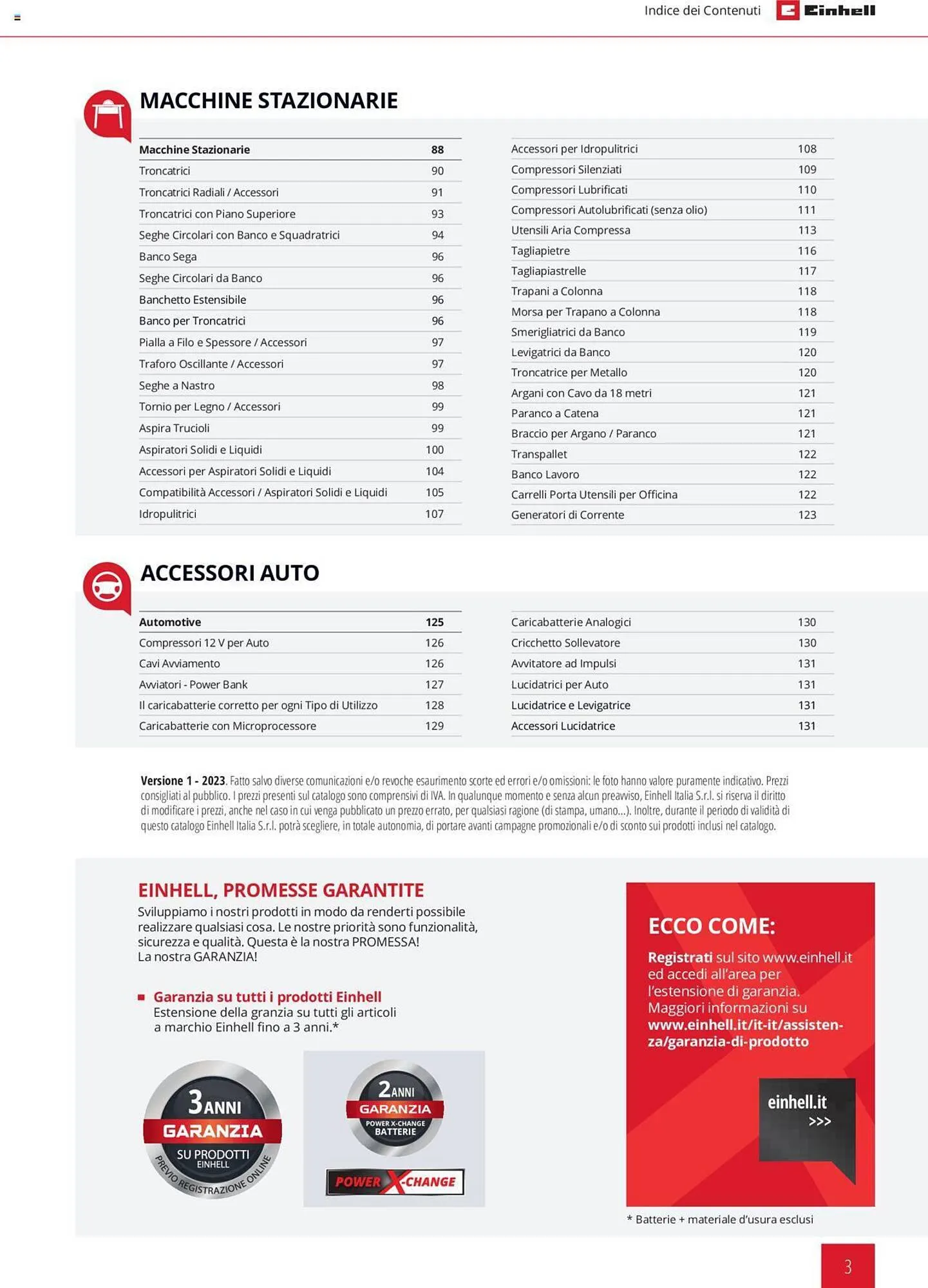 Volantino Einhell da 1 febbraio a 31 dicembre di 2023 - Pagina del volantino 3