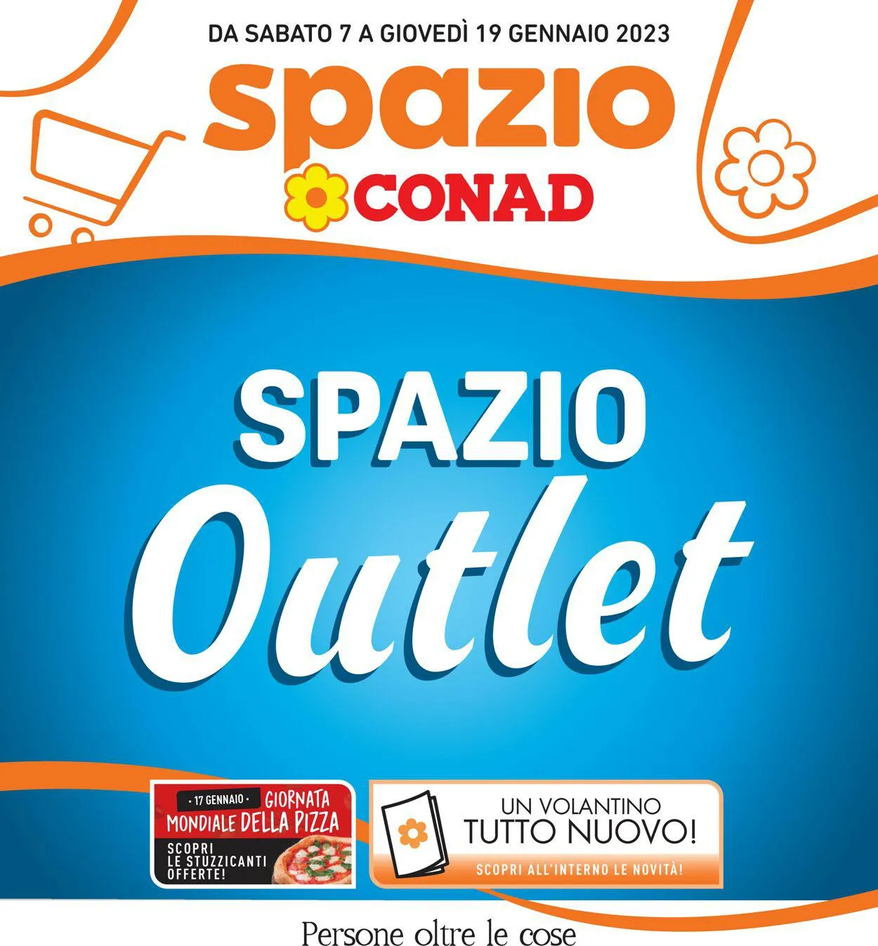 Conad Volantino attuale da 4 gennaio a 1 febbraio di 2024 - Pagina del volantino 1