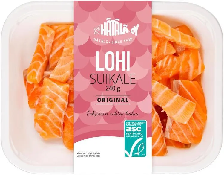 Hätälä Maustamaton lohisuikale 240g