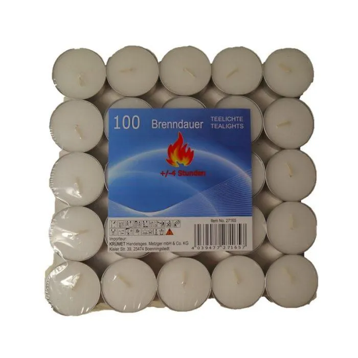 Teelichter (100 Stck.)