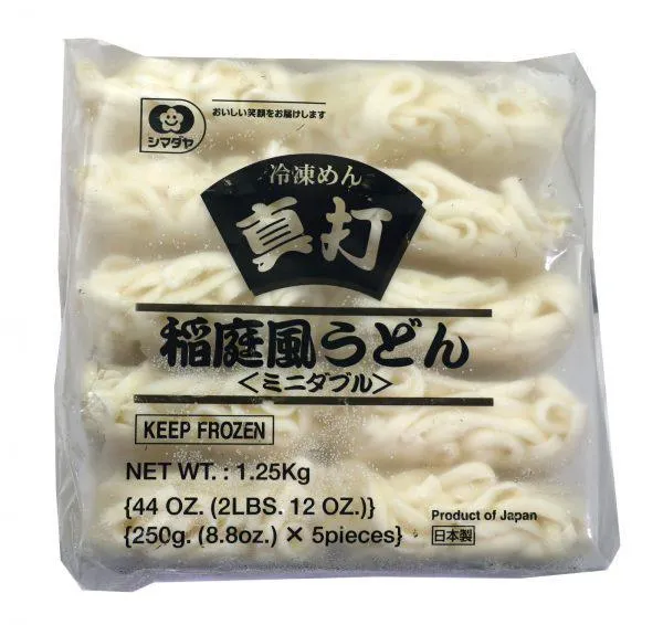 Frozen Wheat Noodles – Shimadaya Inaniwa Udon – 1.25kg (5px250g)