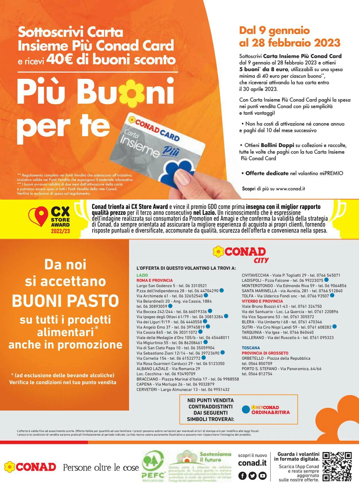 Conad Volantino attuale da 4 gennaio a 1 febbraio di 2024 - Pagina del volantino 16