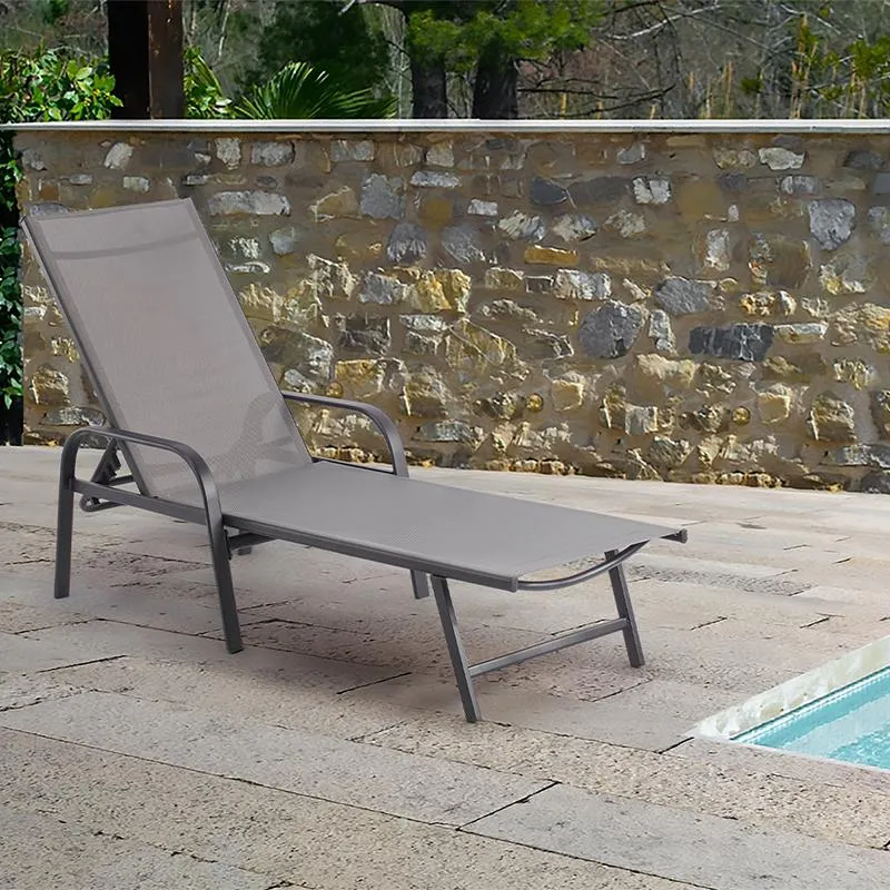 Espreguiçadeira Regulável DRAVA (Disponível a 1/6)