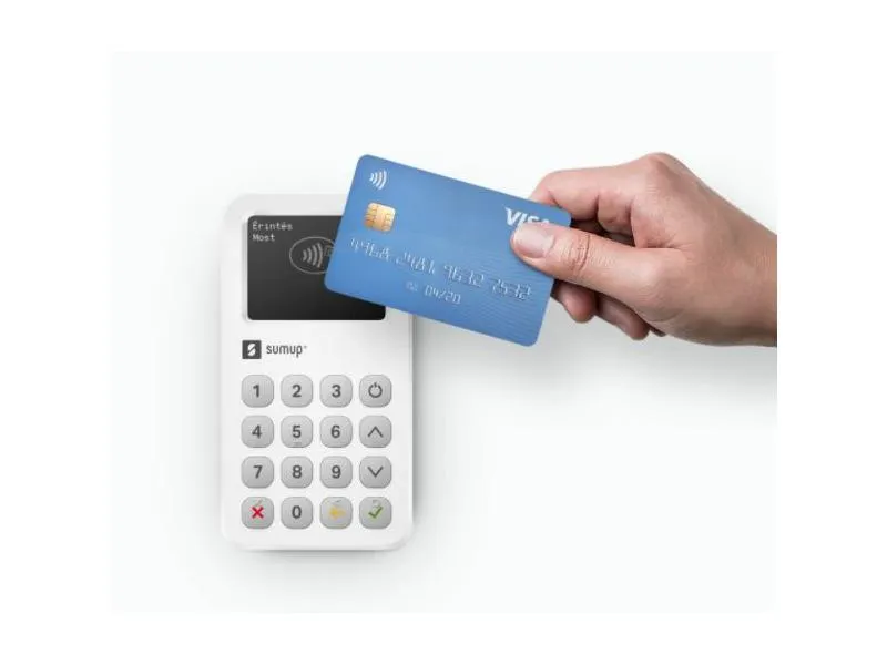 SumUp 3G bankkártya olvasó terminál (824.6002.01)