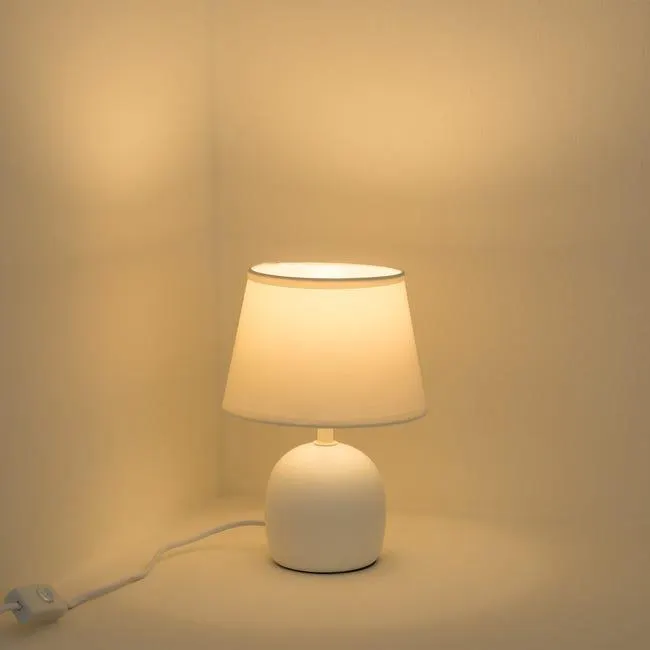 Lámpara de mesa Poki INSPIRE blanco