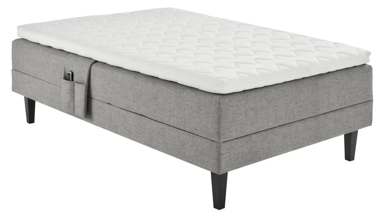 Asko Bonnell JULIET-moottorisänky 120 x 200 cm Harmaa, ilman sijauspatjaa ja jalkasarjaa