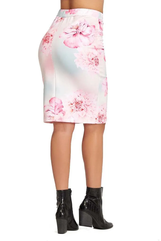 024474 Falda Estampado Multicolor