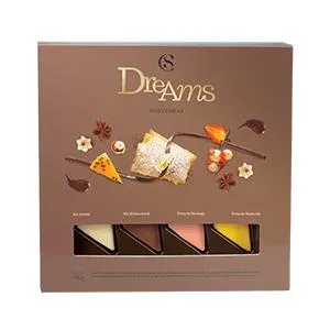 CAIXA BOMBONS DREAMS MINI TORTAS 180G