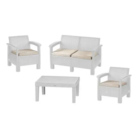 SET SALOTTINO TOSCANA BIANCO