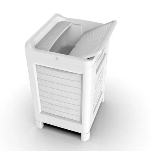 MOBILETTO LAVATOIO IN RESINA ARTU' 60X51X89H GHIACCIO