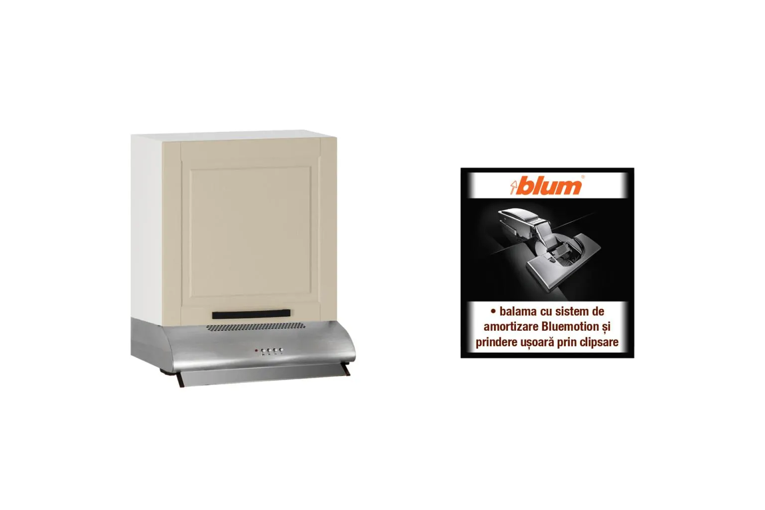 Suspendat pentru hotă L60 s&d