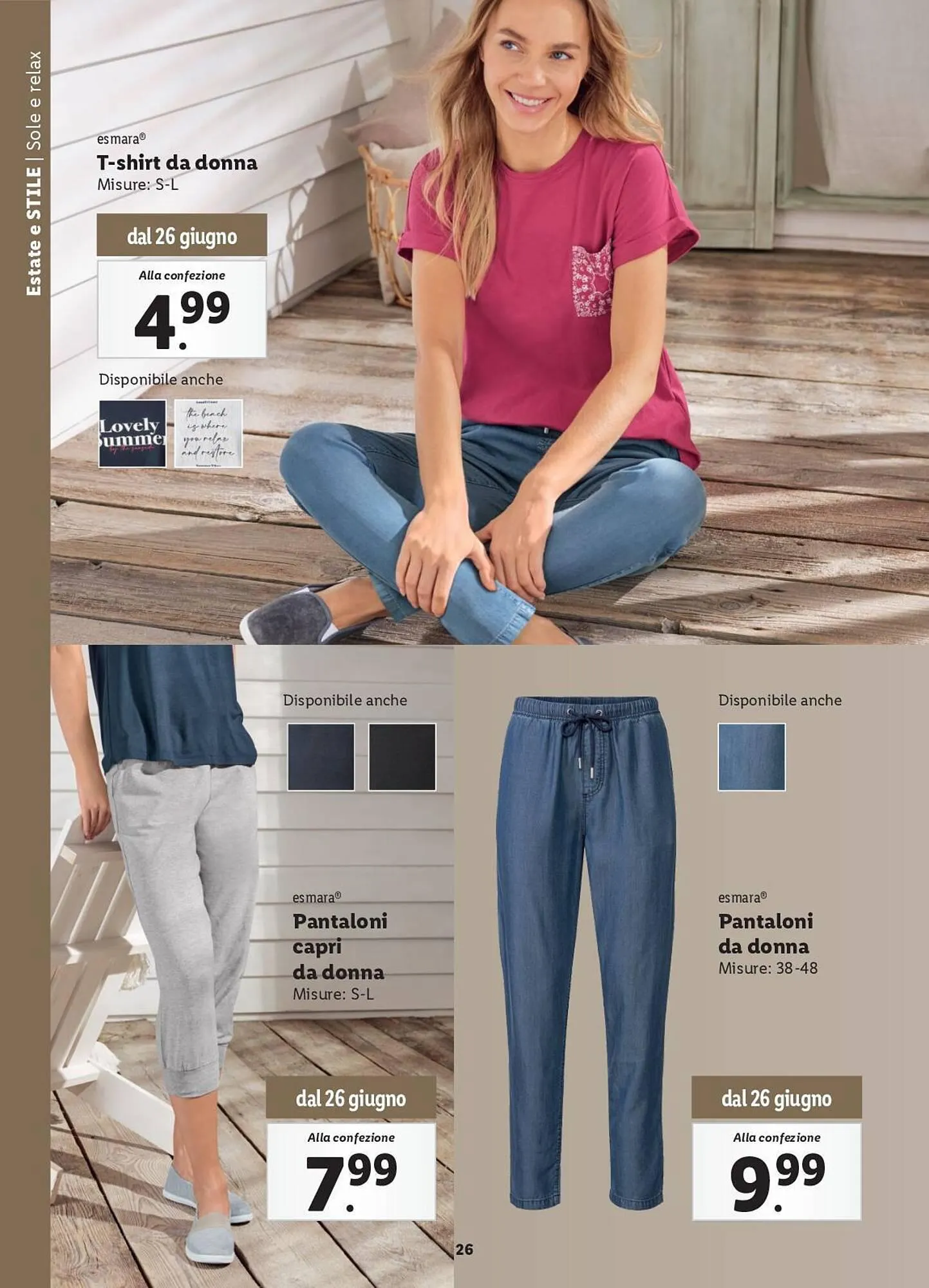 Volantino Lidl da 1 giugno a 30 luglio di 2023 - Pagina del volantino 26