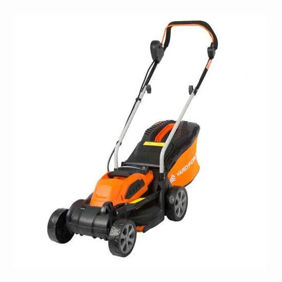 Yard Force 40V 32Cm Cordless Lawnmower W/ 2.5Ah Lithium-ion Battery & Quick Charger - Orange