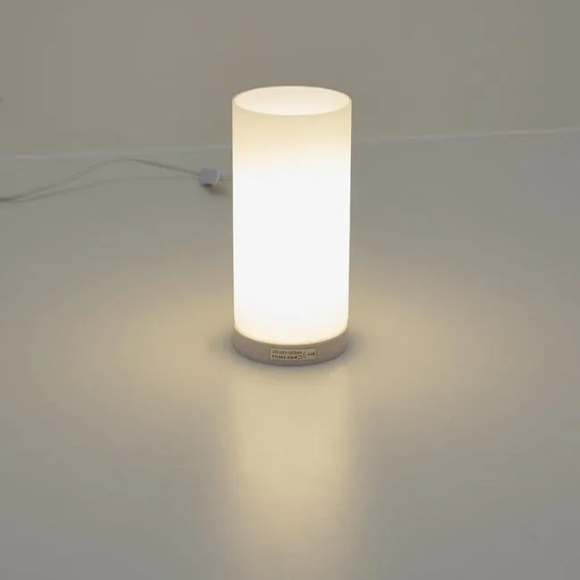 Lámpara de mesa Basic 1 luz E14 D10 INSPIRE blanco