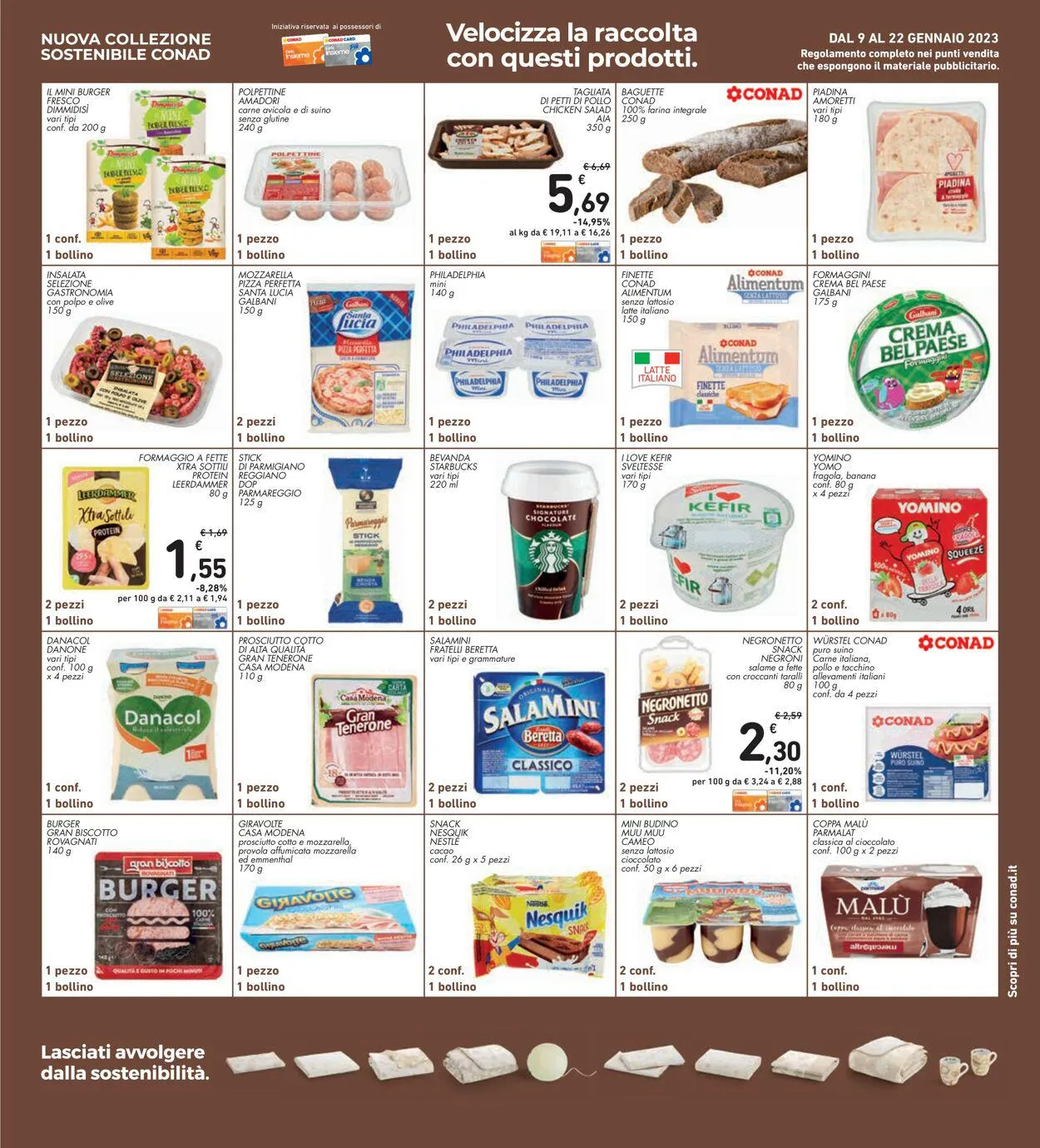 Conad Volantino attuale da 4 gennaio a 1 febbraio di 2024 - Pagina del volantino 37
