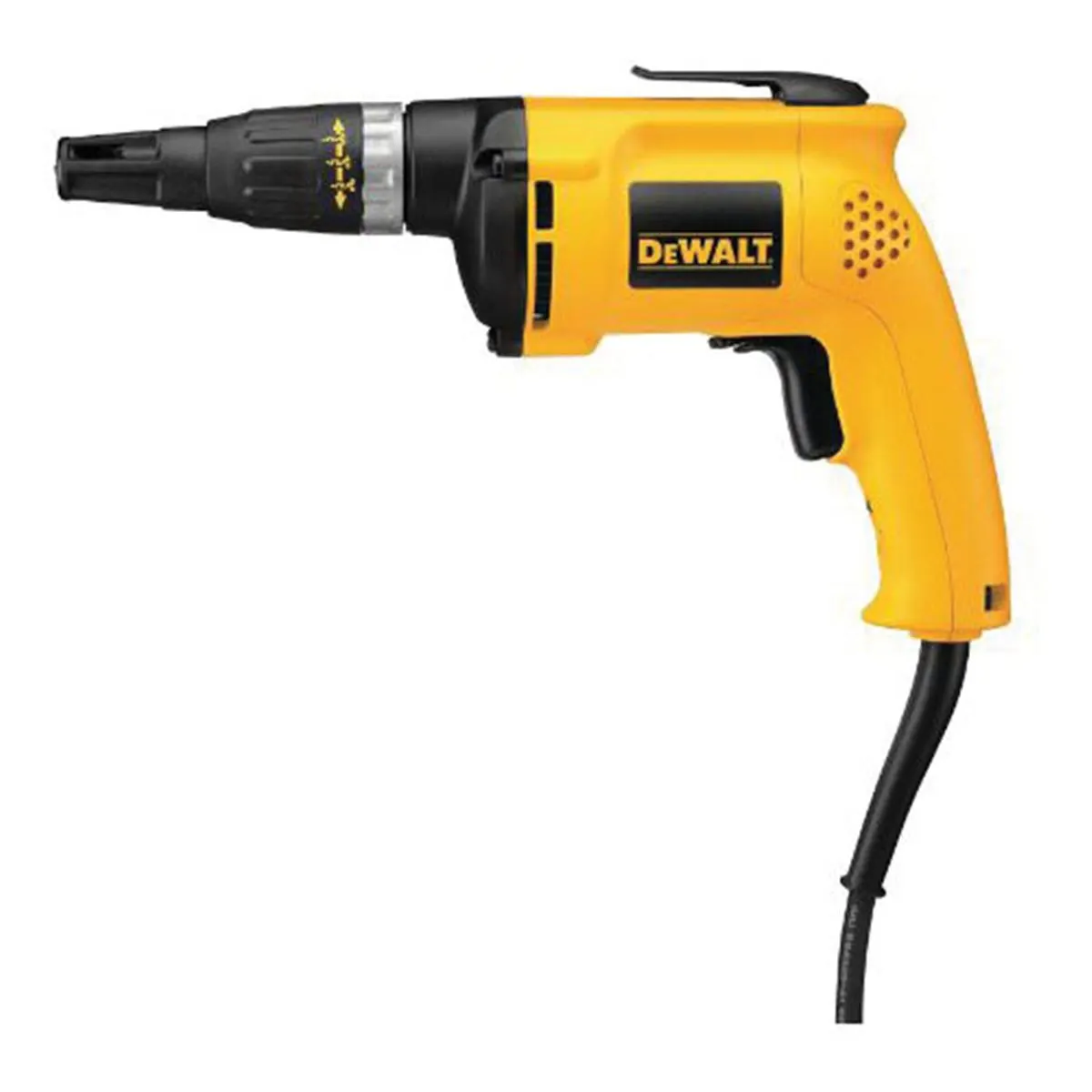 DW255 Drywall Screwgun, 6 A, 1/4 in Chuck, 5300 rpm Speed, 8 ft L Cord