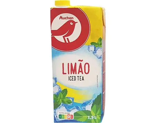iced tea auchan limão brick 1.5l